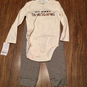 NWT 1st Thanksgiving Outfit-18 months